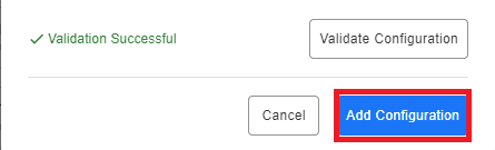 Validate config 2